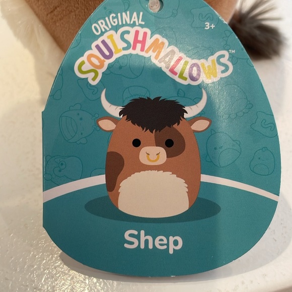 NWT 5” Shep the Bull / Highland Cow Squishmallow - Picture 4 of 6